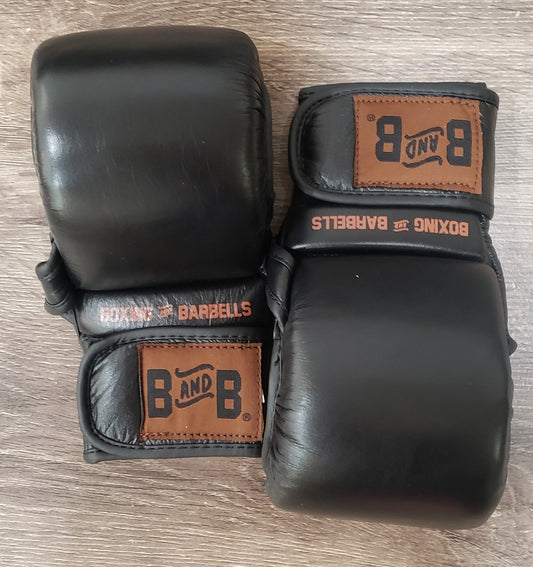 black boxing gloves