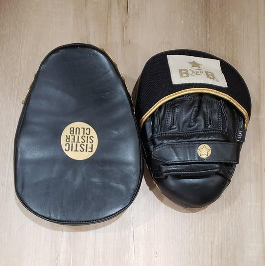 Black Punch Mitts for Women- Fistic Sisters