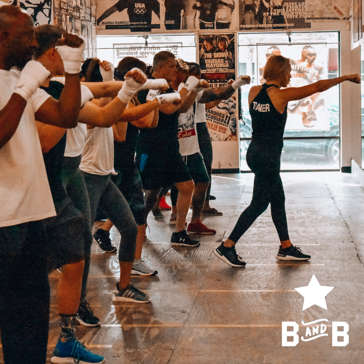 Boxing certification with B&B Method Boxing Fitness